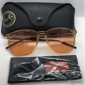 Model #: RB 4371. Authentic Ray-Ban Sunglasses. 1: Lens width - 55 mm.